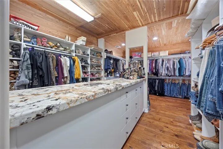 Master bedroom closet