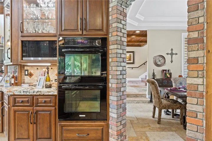 Kitchen going to formal dining room