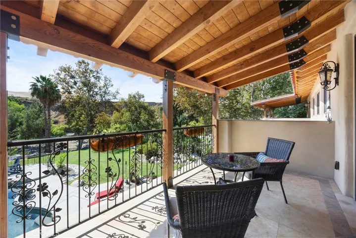 Master bedroom patio