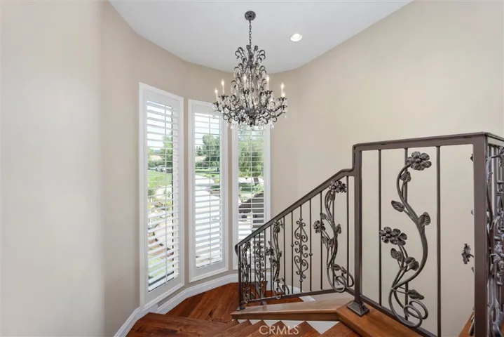 Staircase to second floor