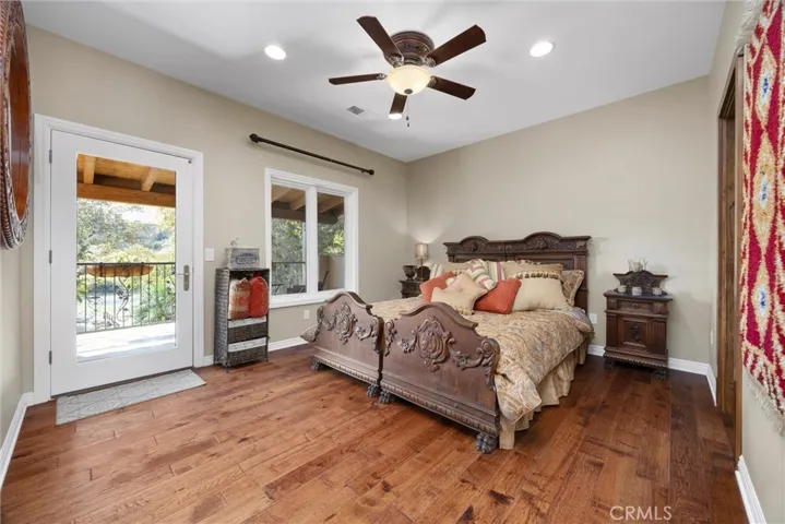 Guest bedroom facing river