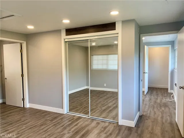 Casita bedroom closet