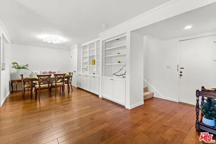 Entrance to unit