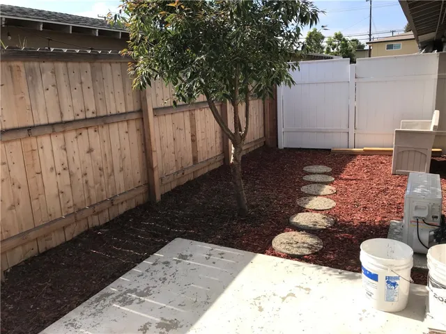 Unit A-Back patio