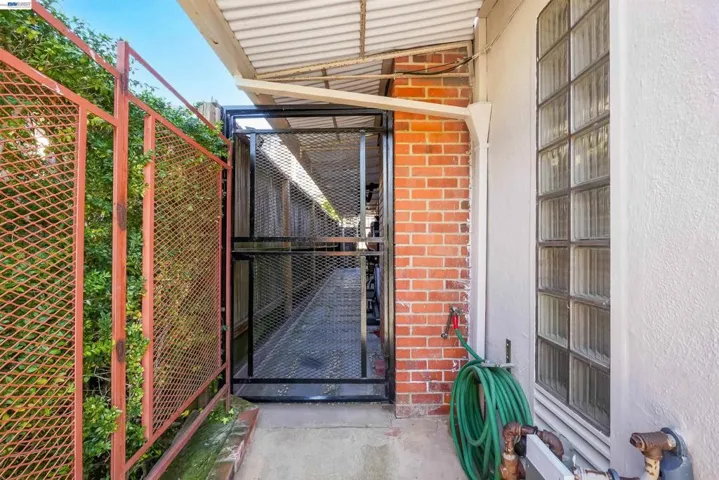Private entrance for in-law unit