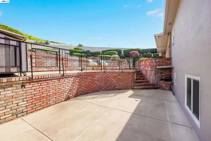 Private patio for in-law unit