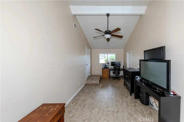 Enclosed Breezeway - Office space or TV Family Room