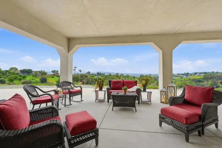 Back Patio with Views for Miles