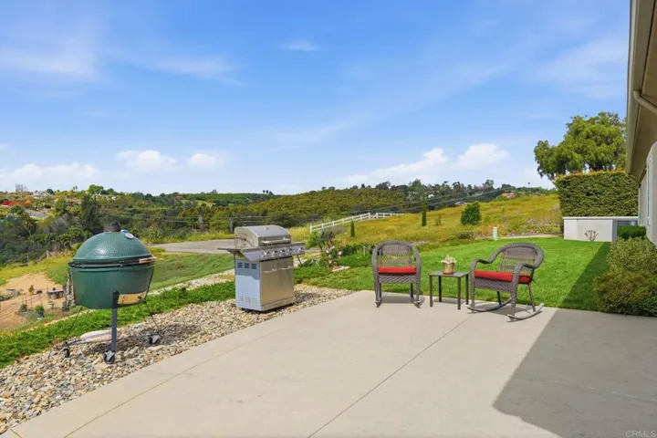BBQ area