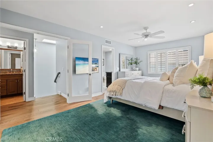 Bath just off the primary suite