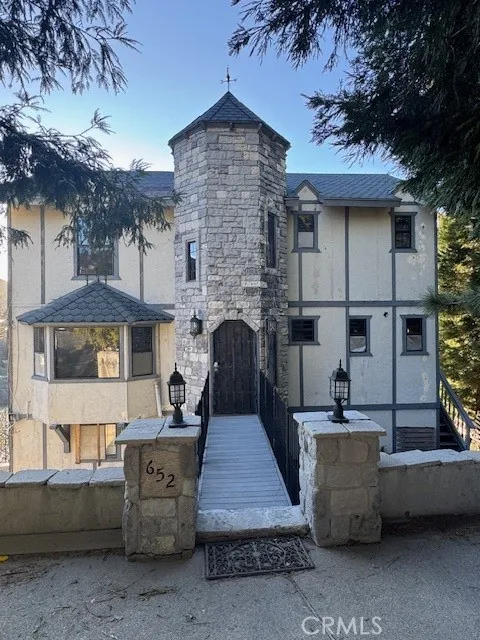 Front of house picture. Bottom floor- entrance is on the side of the house.