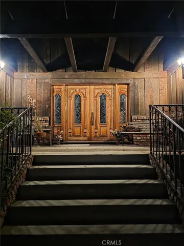 Double Door Entrance