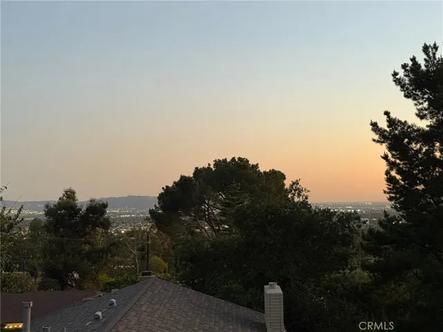 View of the city from Family Room!