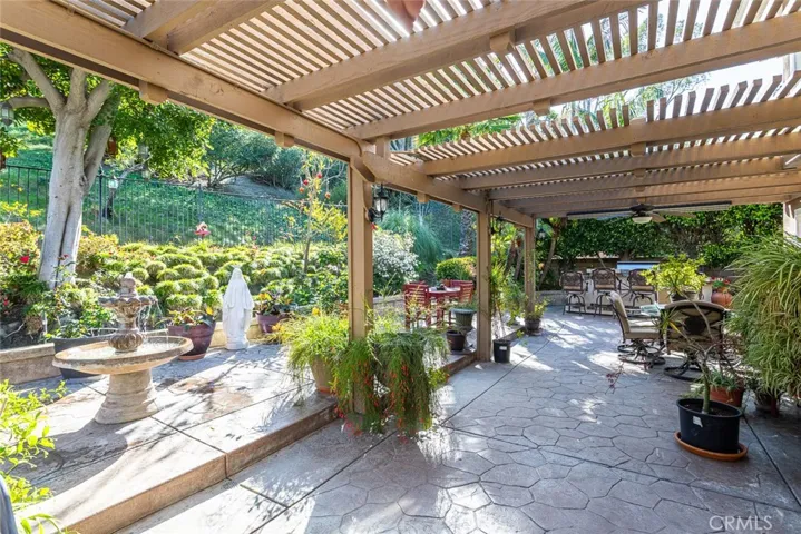 Recently redone patio cover