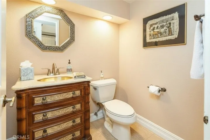 Downstairs bathroom for guests