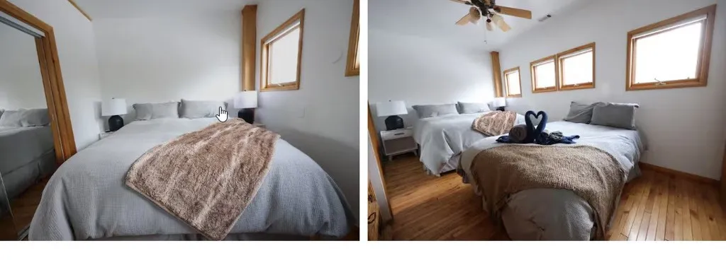 Bedroom 3 King and Qeen Beds Bedroom 3 King and Qeen Beds