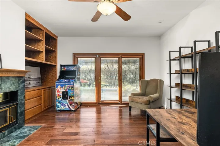 Formal Den w/woodstove