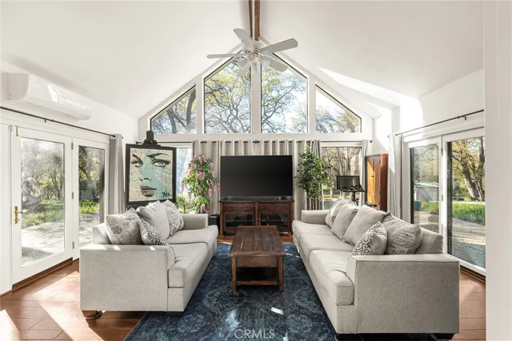 Lovely sunroom or family room.