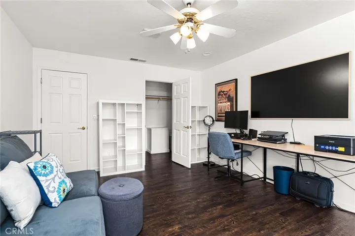 Bedroom #2 with walk in closet