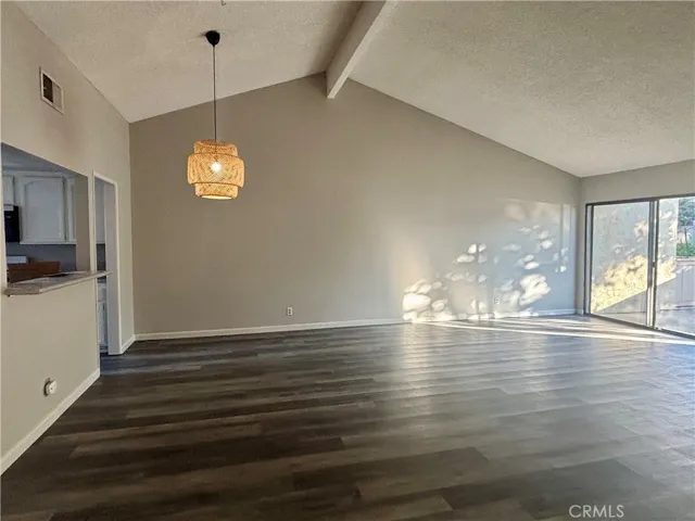 Living and dining area - open layout