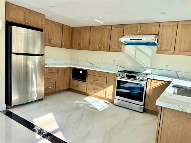 Kitchen #1 with new stainless steel appliances