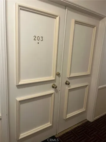 Main entry double door