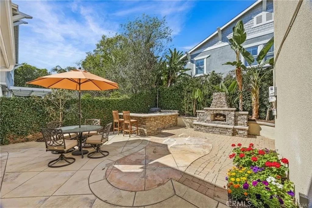 Virtually Staged back yard