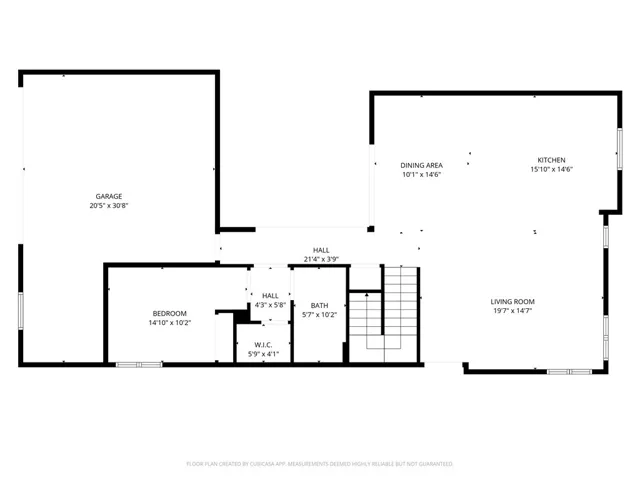 First Floor (measurements deemed reliable, but not guaranteed)