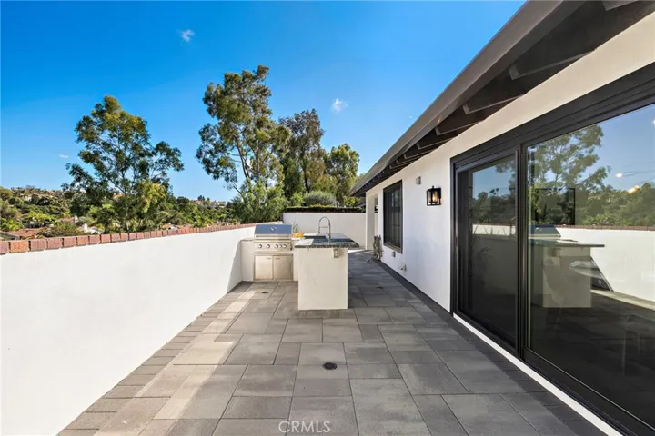Built-in BBQ