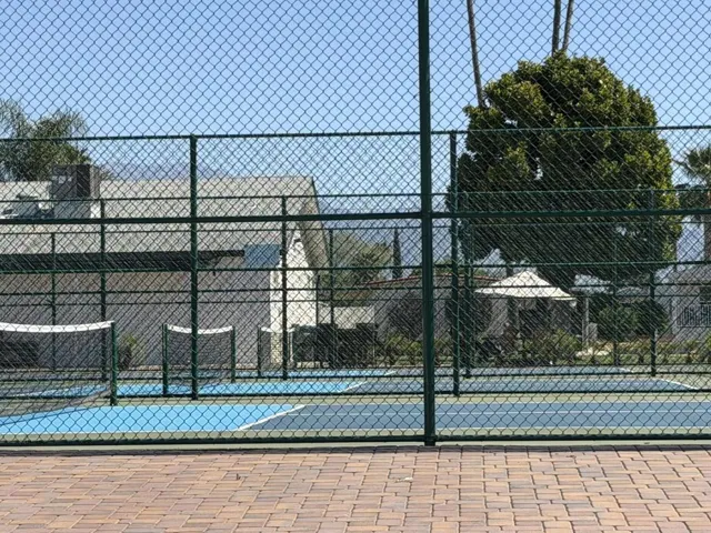 New pickle ball courts