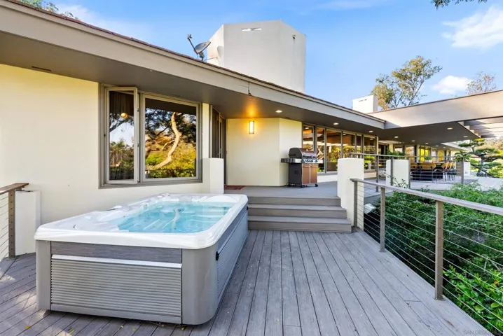 Located off the primary bedroom