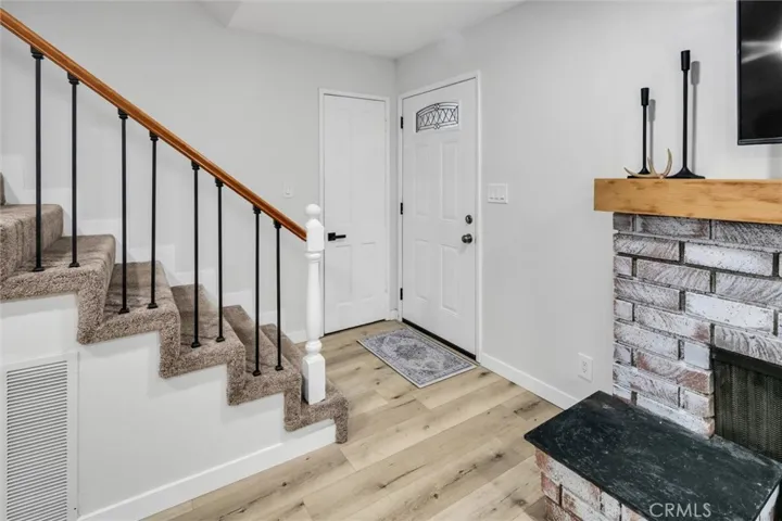 Entry with closet