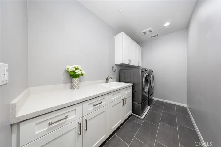 Upstairs Laundry room