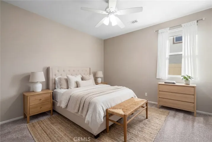 Virtually staged; 2nd secondary bedroom with jack n jill bathroom