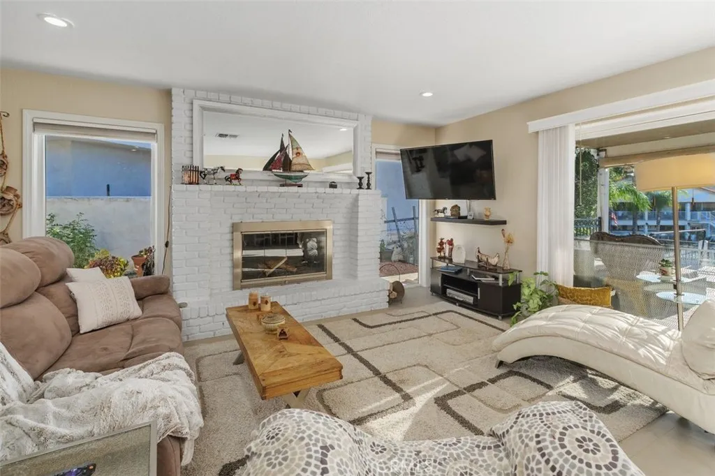 Family Room with Fireplace
