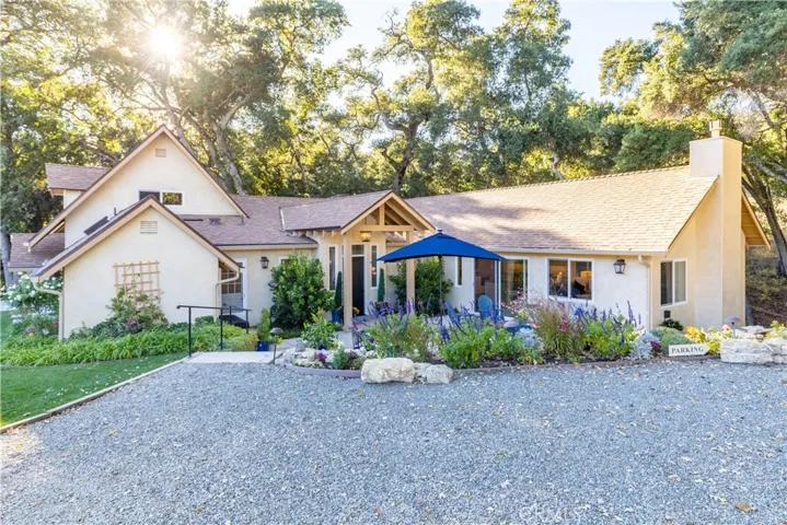 Another angle of the main home, capturing its inviting presence and connection to the outdoor environment.