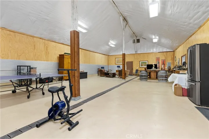 Interior of the +/- 1,800 sq. ft. outbuilding.