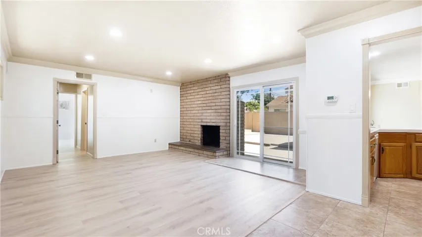 Family Room with Cozy Fireplace