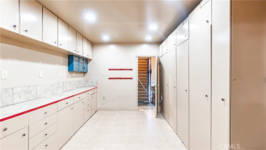 Attached Garage With Storage