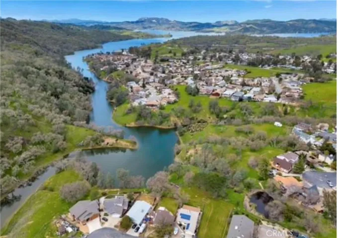 from the backyard Snake creek/Lake Nacimiento