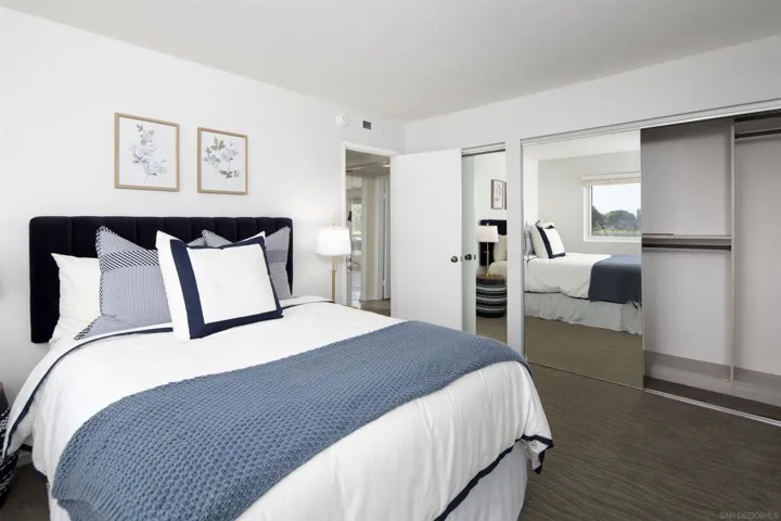 First level bedroom with views