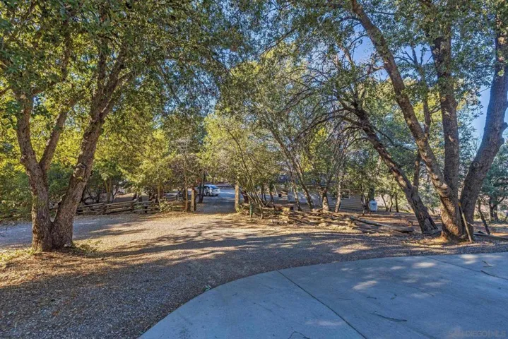 Entry gate to property.