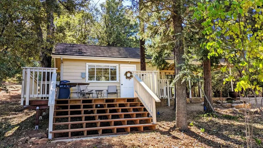 Studio private deck.