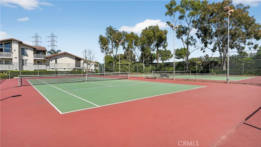 Community tennis courts