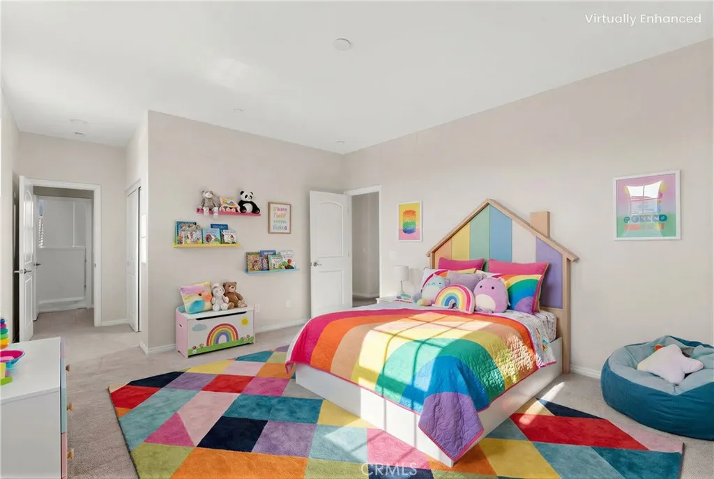virtually staged to illustrate the home’s potential.