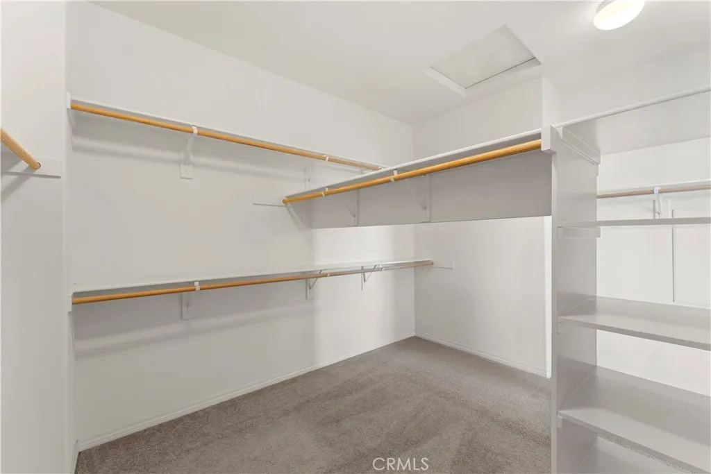 Main bedroom closet