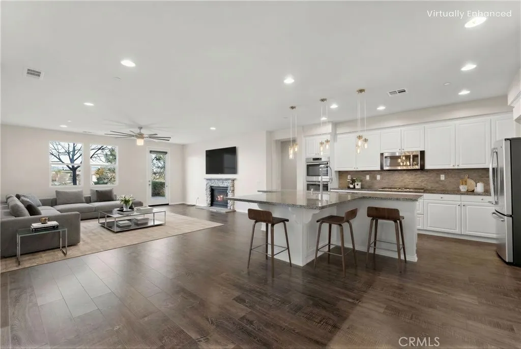 virtually staged to illustrate the home’s potential.