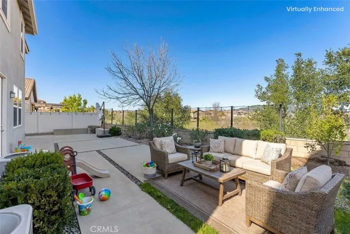 virtually staged to illustrate the home’s potential.