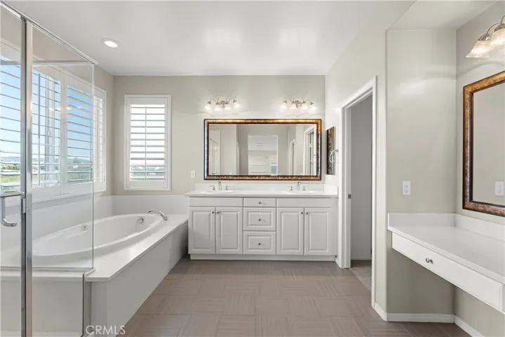 Master bathroom