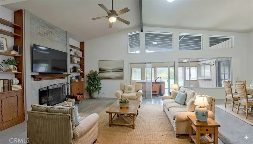 Virtually Staged Living Room